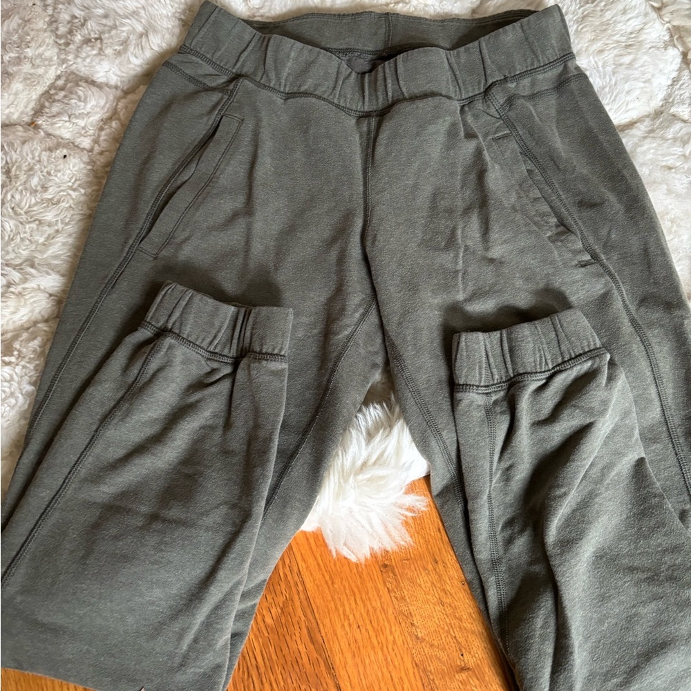 Lululemon Olive Green Joggers